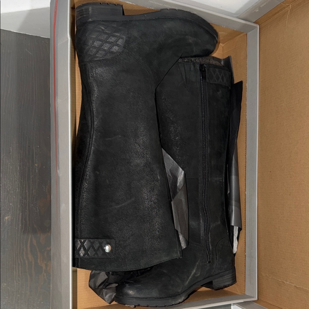 Rockport Black Tall Boots